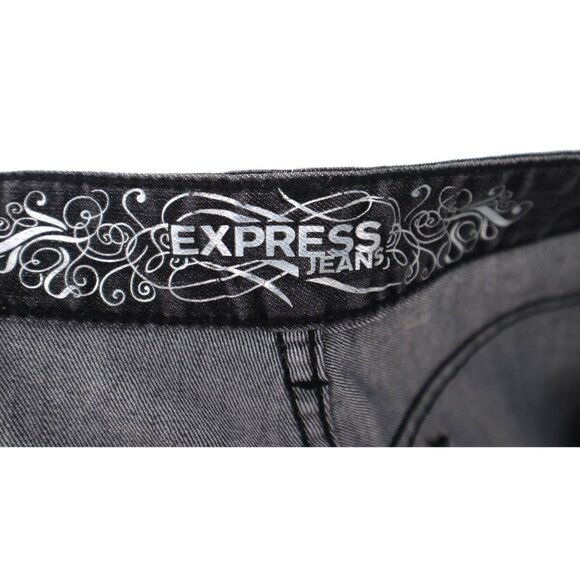 Express Jeans Stella Boot Low Rise Regular Fit Size 10R Grunge Y2K - Picture 6 of 11